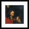 Peasant with a Sheep by Anonymous