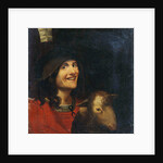 Peasant with a Sheep by Anonymous