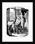 Architect Erwin von Steinbach with his daughter Sabina, 1840 by Anonymous