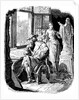 Architect Erwin von Steinbach with his daughter Sabina, 1840 by Anonymous