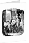 Architect Erwin von Steinbach with his daughter Sabina, 1840 by Anonymous