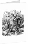 Rudolph I on batllefield after the victory over Ottokar, 1840 by Anonymous