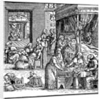 Puerperium in Frankfurt in the 16th century by Anonymous