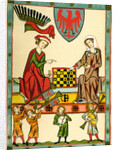 Margrave Otto IV of Brandenburg Playing Chess by Anonymous