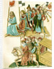 Frederick I receives Brandenburg, 15th century by Anonymous