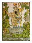Saint Christopher, 1423. by Anonymous
