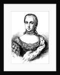 Portrait of Princess Isabella of Parma, Archduchess of Austria, 1861 by Anonymous