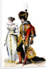 Court dress at the time of the French First Empire, 1807 by Anonymous