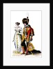 Court dress at the time of the French First Empire, 1807 by Anonymous