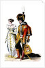 Court dress at the time of the French First Empire, 1807 by Anonymous