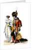 Court dress at the time of the French First Empire, 1807 by Anonymous