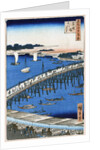 River Bank at Ryogoku Bridge by Anonymous