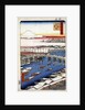 Clearing Weather after Snow at Nihon Bridge, (One Hundred Famous Views of Edo) by Utagawa Hiroshige