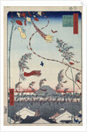 Prosperity Throughout the City during the Tanabata Festival, 1856-1858 by Anonymous