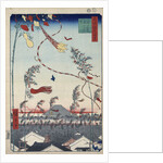 Prosperity Throughout the City during the Tanabata Festival, 1856-1858 by Anonymous