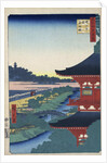 The Pagoda at Zojoji Temple at Akabane by Anonymous