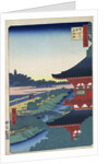 The Pagoda at Zojoji Temple at Akabane by Anonymous