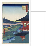 The Pagoda at Zojoji Temple at Akabane by Anonymous
