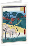 Temple Gardens in Nippori by Anonymous