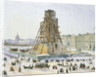 The Alexander Column in scaffolds, 1833 by Anonymous