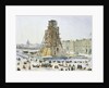 The Alexander Column in scaffolds, 1833 by Anonymous