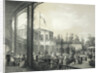 The Railway station in Pavlovsk, 1840-1850 by Anonymous