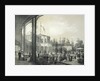 The Railway station in Pavlovsk, 1840-1850 by Anonymous