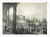 The Railway station in Pavlovsk, 1840-1850 by Anonymous