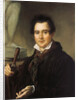 Portrait of the sculptor Ivan P. Vitali, 19th century by Anonymous