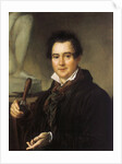 Portrait of the sculptor Ivan P. Vitali, 19th century by Anonymous