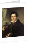 Portrait of the sculptor Ivan P. Vitali, 19th century by Anonymous