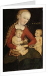 Virgin and child with John the Baptist as a Boy by Anonymous