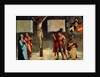 Crucifixion with Donors, 16th century by Anonymous