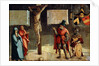 Crucifixion with Donors, 16th century by Anonymous