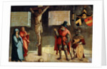 Crucifixion with Donors, 16th century by Anonymous