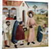Saint Giles distributing his property among the poor, c1470-1480 by Anonymous