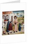 Saint Giles distributing his property among the poor, c1470-1480 by Anonymous