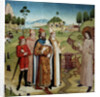 Saint Giles and King Wamba at the royal hunt, c1470-1480 by Anonymous