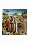 Saint Giles and King Wamba at the royal hunt, c1470-1480 by Anonymous