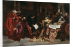 The Emperor Maximilian receives the Venetian Ambassadors in Verona, 1879 by Anonymous