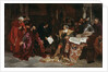 The Emperor Maximilian receives the Venetian Ambassadors in Verona, 1879 by Anonymous