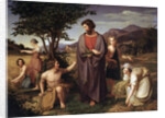 Ruth in Boazs Field, 19th century by Anonymous