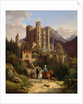 The Crown Prince Maximilian riding in Hohenschwangau, 1838-1839 by Anonymous