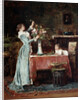 Composing a Bouquet, 1880s by Anonymous