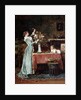 Composing a Bouquet, 1880s by Anonymous