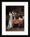 Composing a Bouquet, 1880s by Anonymous