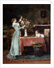 Composing a Bouquet, 1880s by Anonymous