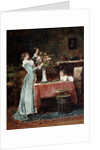 Composing a Bouquet, 1880s by Anonymous