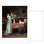 Composing a Bouquet, 1880s by Anonymous