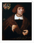 Male portrait with Rings, 1524 by Anonymous